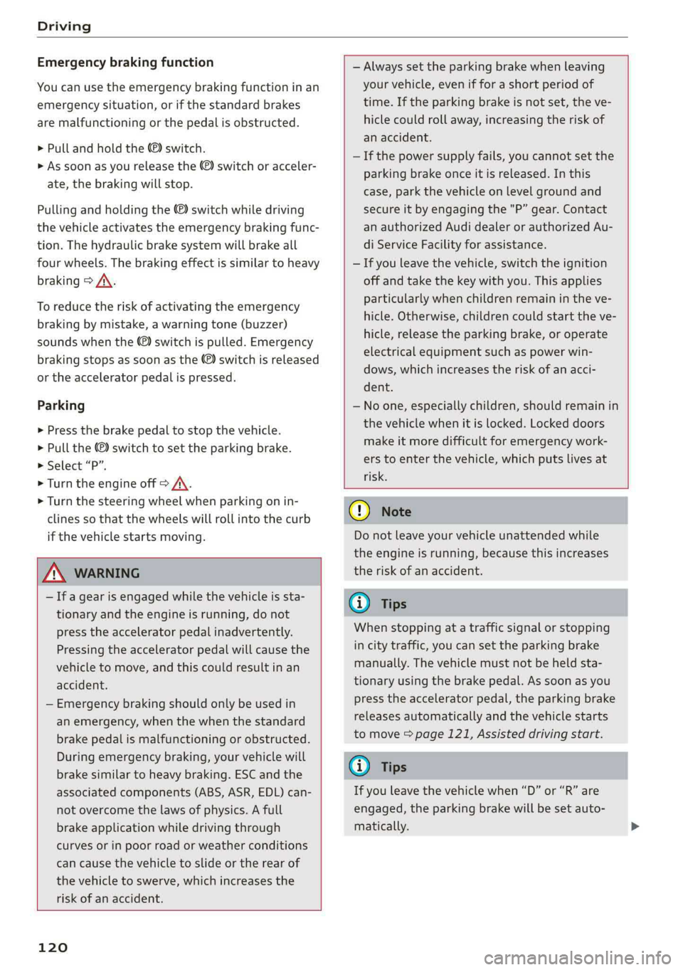 AUDI A8 2019  Owners Manual 