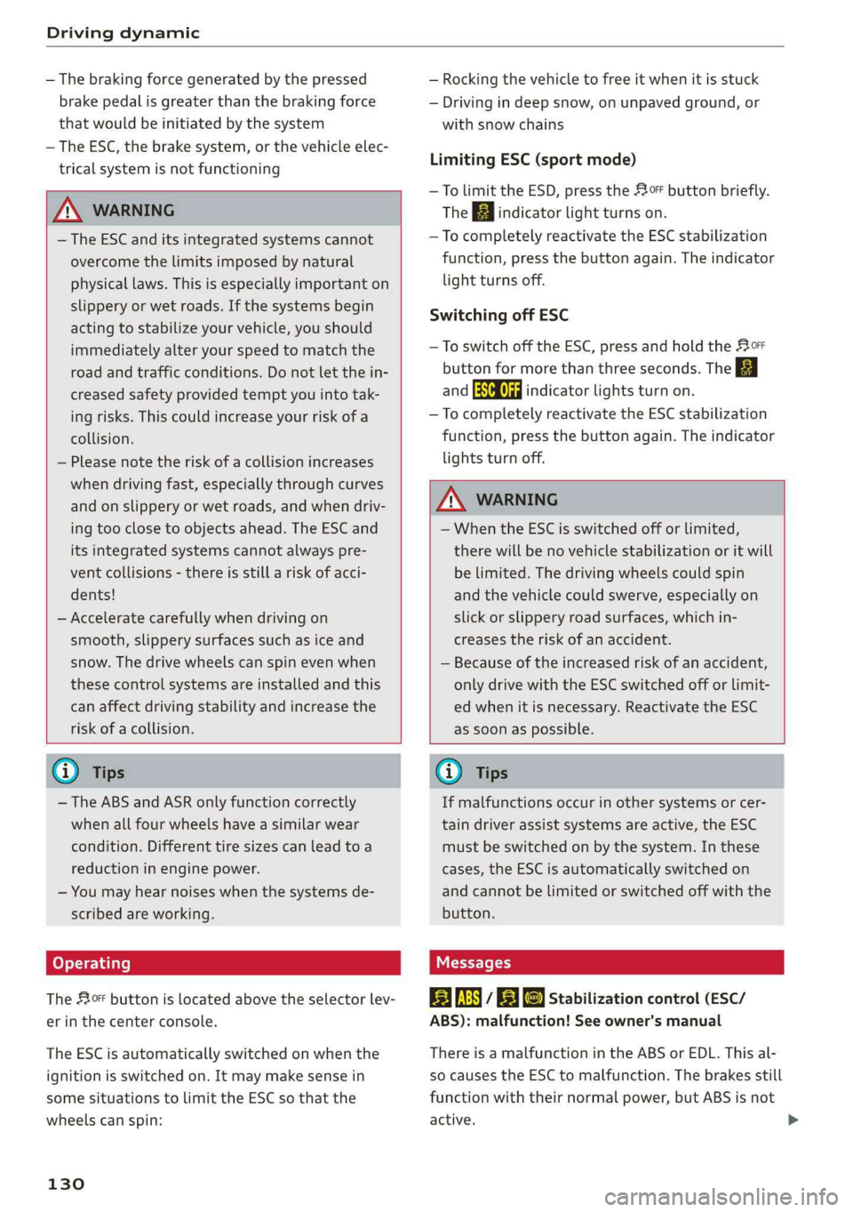 AUDI A8 2019  Owners Manual 