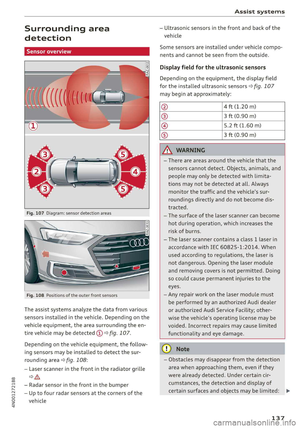 AUDI A8 2019  Owners Manual 