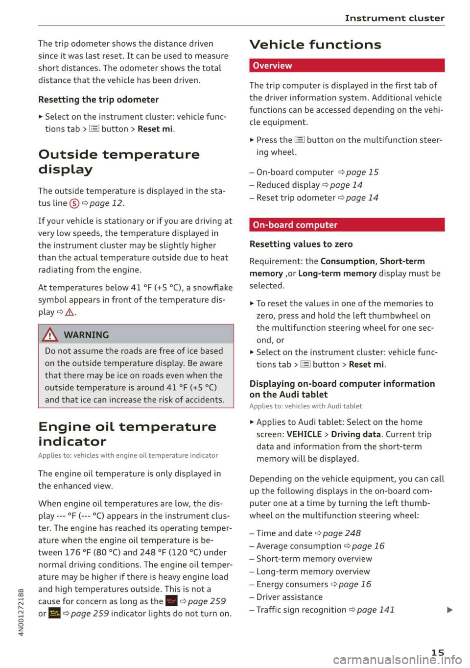 AUDI A8 2019  Owners Manual 