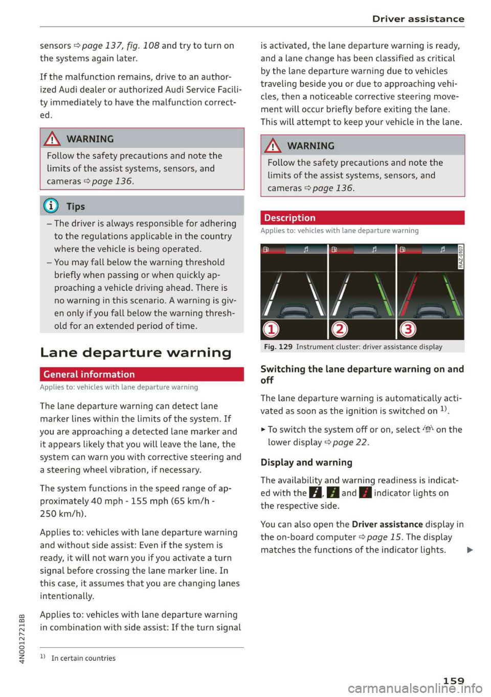 AUDI A8 2019  Owners Manual 