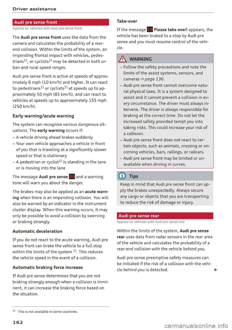 AUDI A8 2019  Owners Manual 