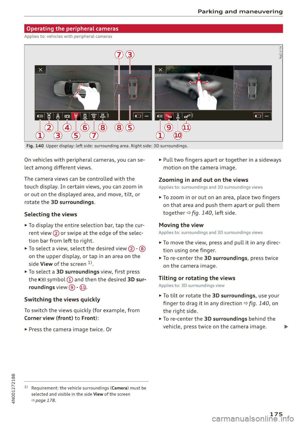 AUDI A8 2019  Owners Manual 