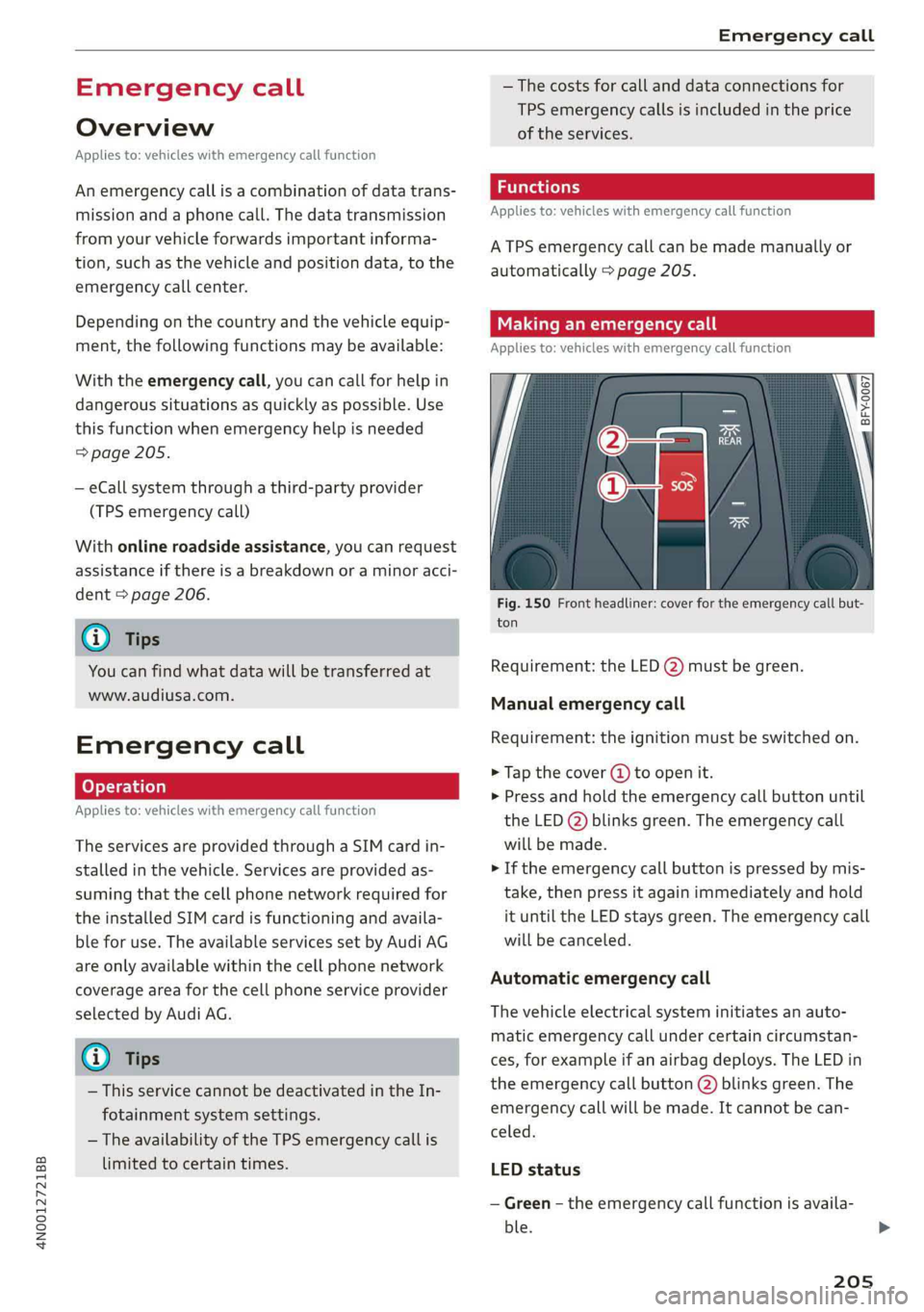 AUDI A8 2019  Owners Manual 