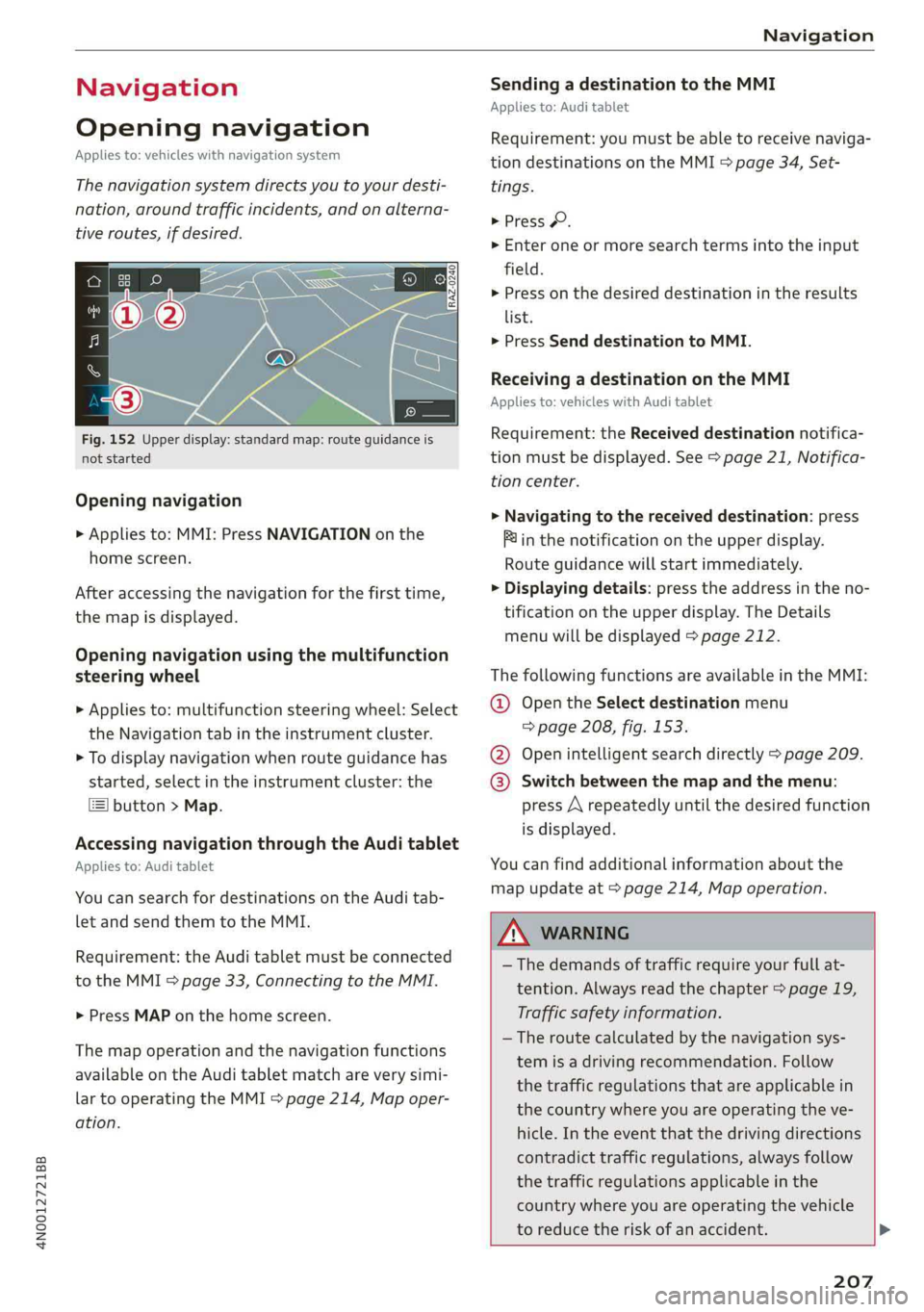 AUDI A8 2019  Owners Manual 