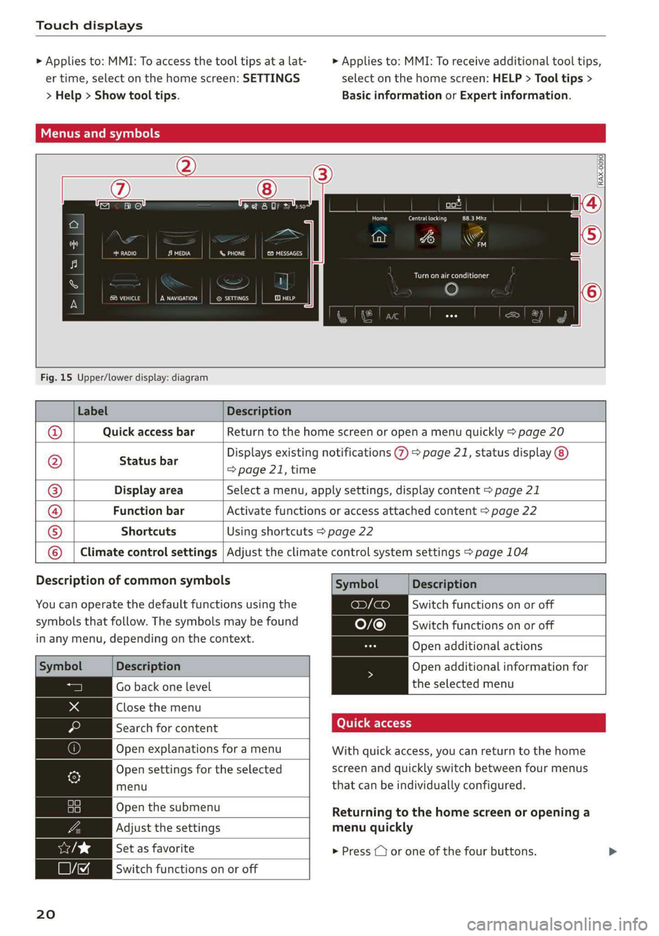 AUDI A8 2019  Owners Manual 