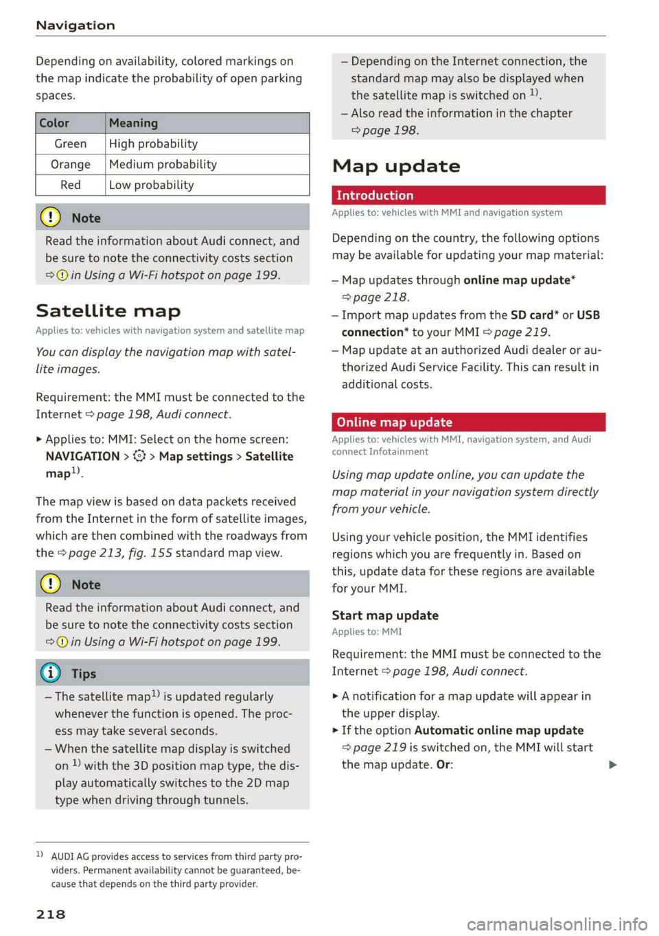 AUDI A8 2019  Owners Manual 