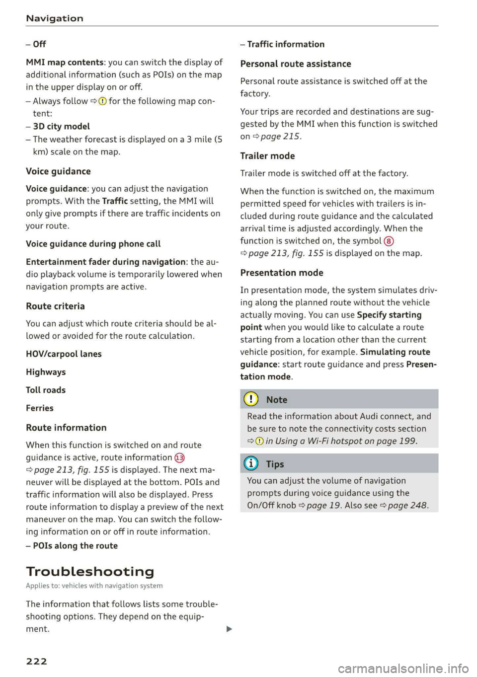 AUDI A8 2019  Owners Manual 