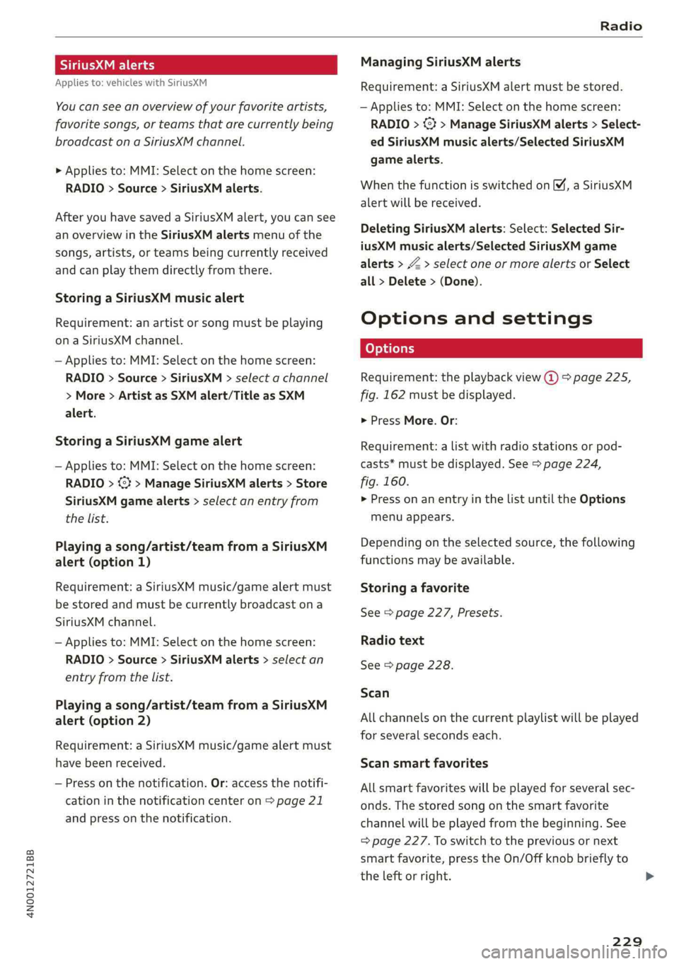 AUDI A8 2019  Owners Manual 