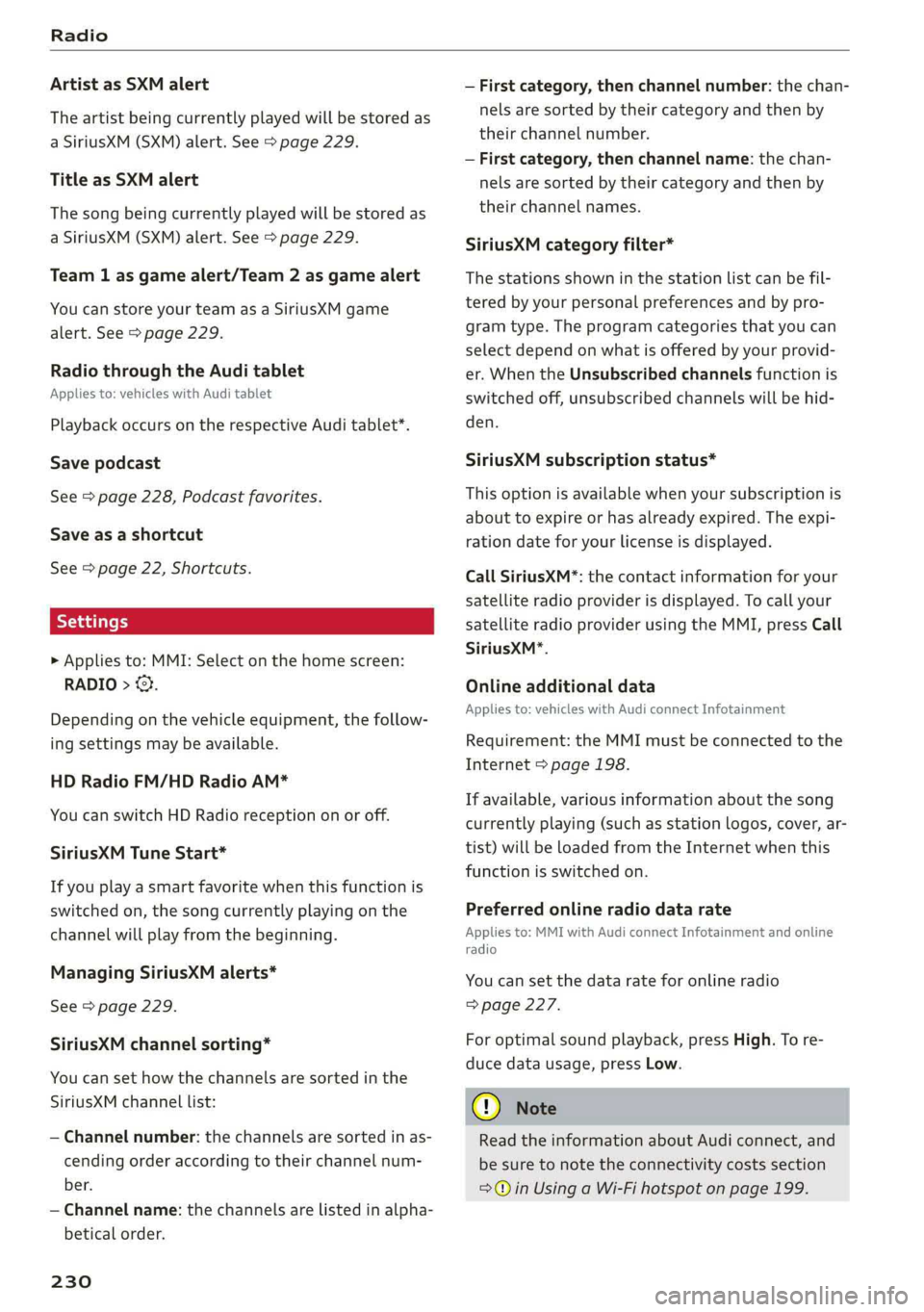 AUDI A8 2019  Owners Manual 
