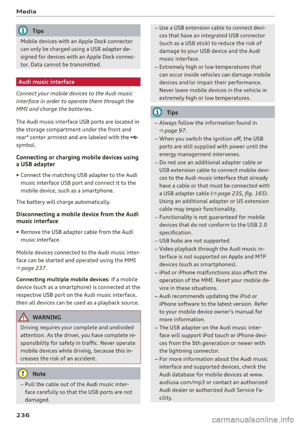 AUDI A8 2019  Owners Manual 