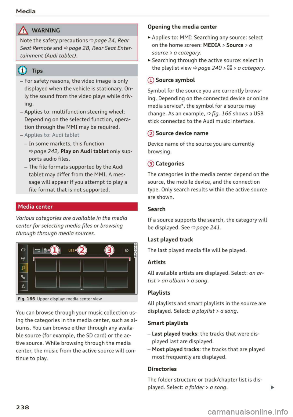 AUDI A8 2019  Owners Manual 