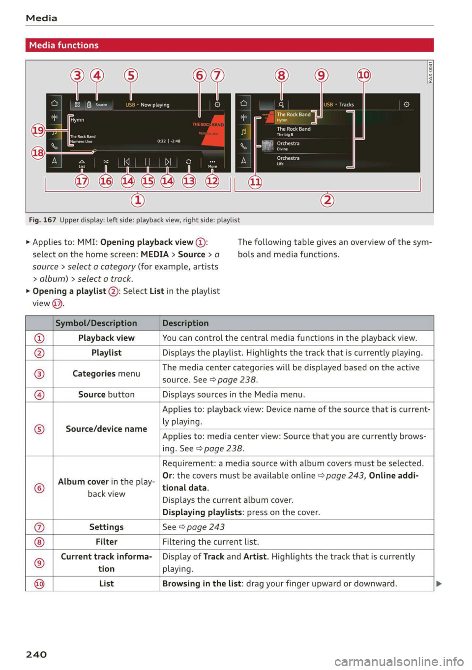 AUDI A8 2019  Owners Manual 