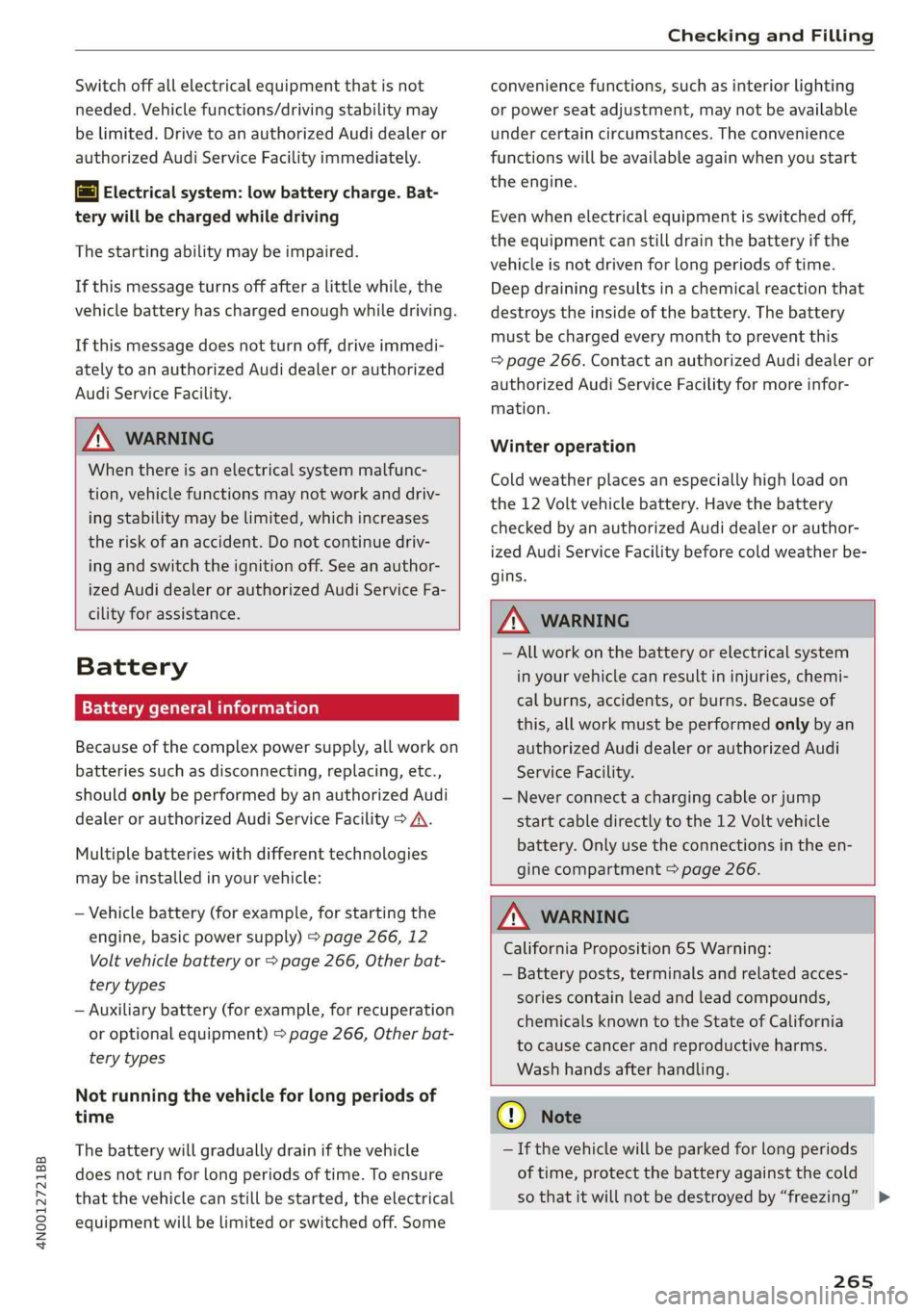 AUDI A8 2019  Owners Manual 