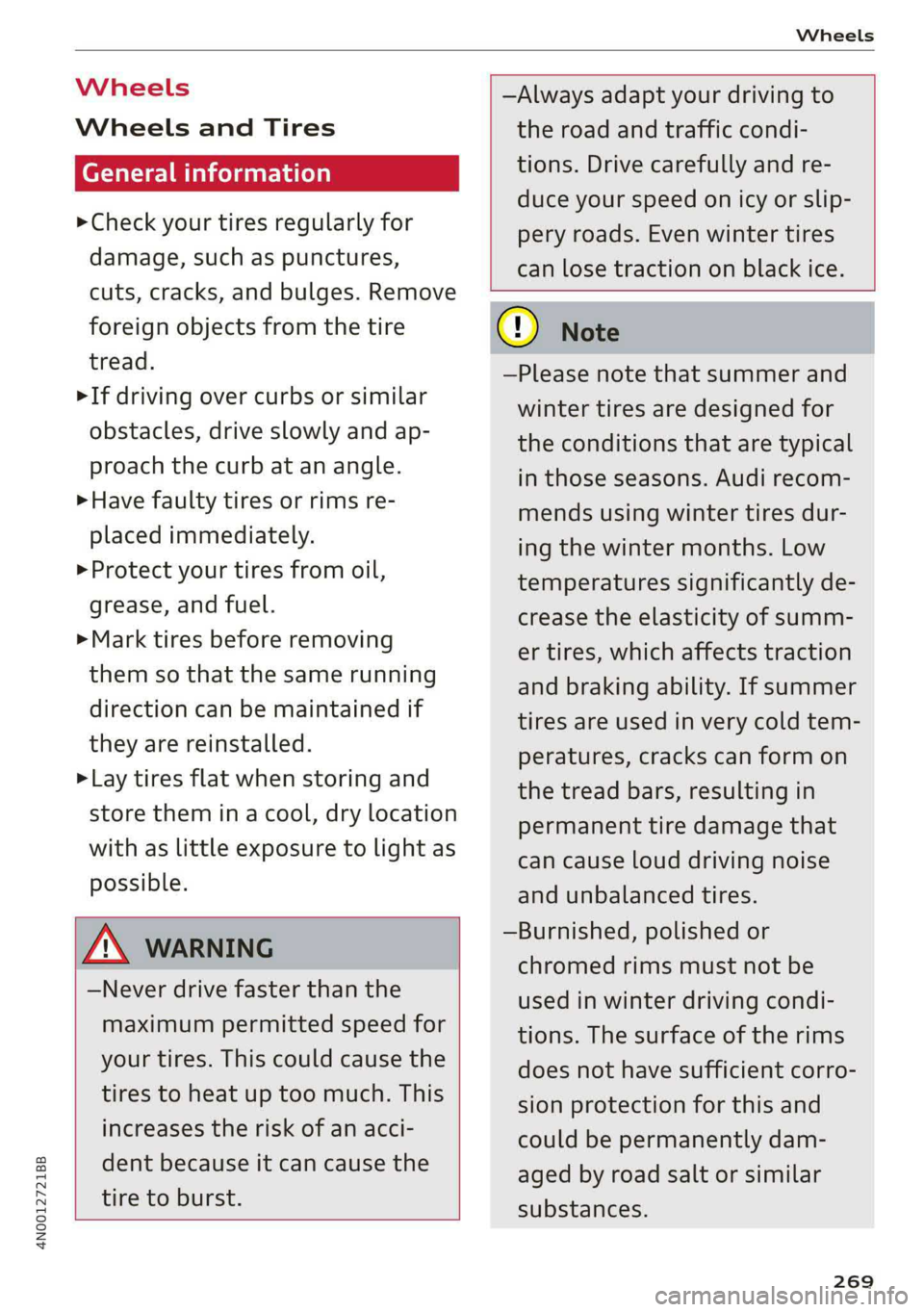 AUDI A8 2019  Owners Manual 