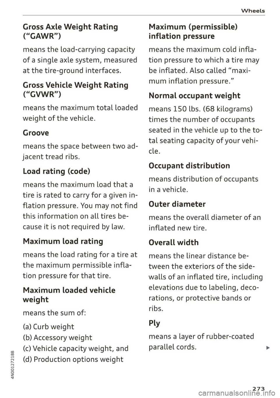 AUDI A8 2019  Owners Manual 