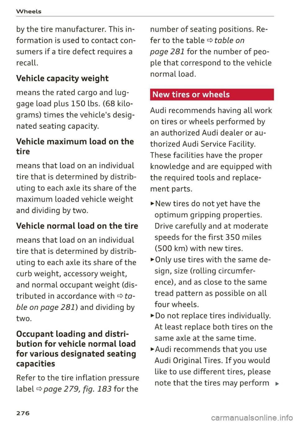 AUDI A8 2019  Owners Manual 
