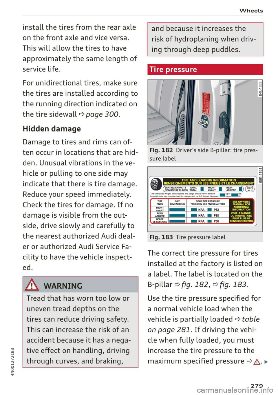 AUDI A8 2019  Owners Manual 
