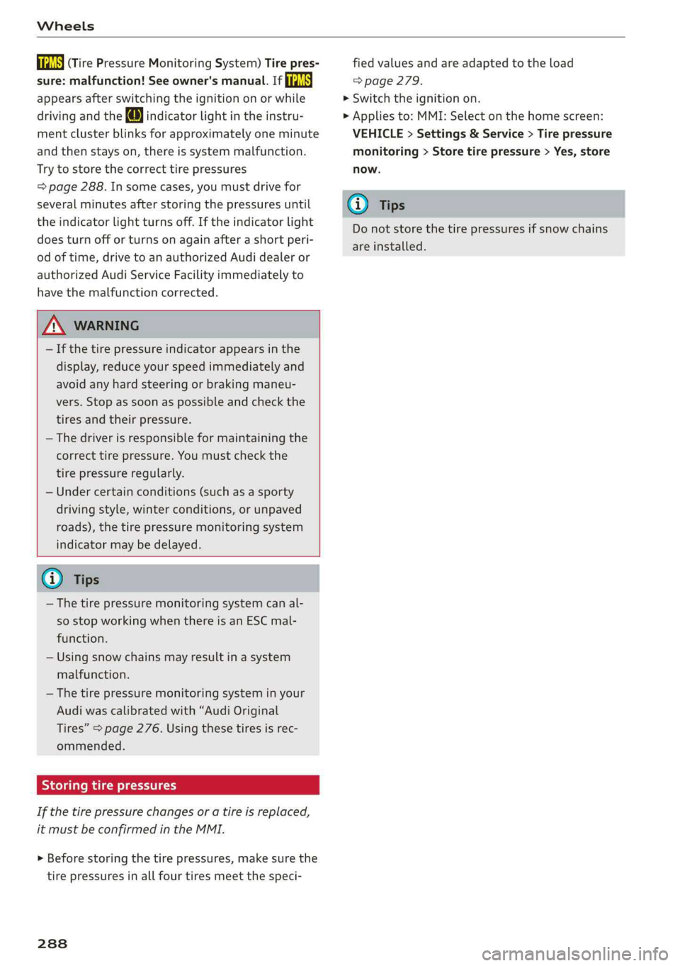 AUDI A8 2019  Owners Manual 