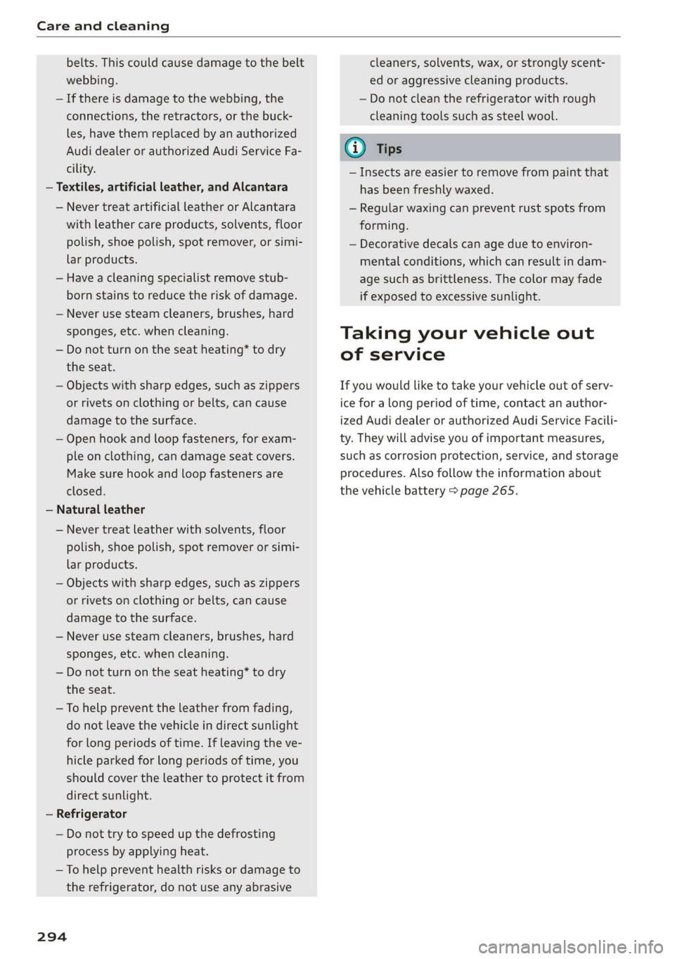 AUDI A8 2019  Owners Manual 