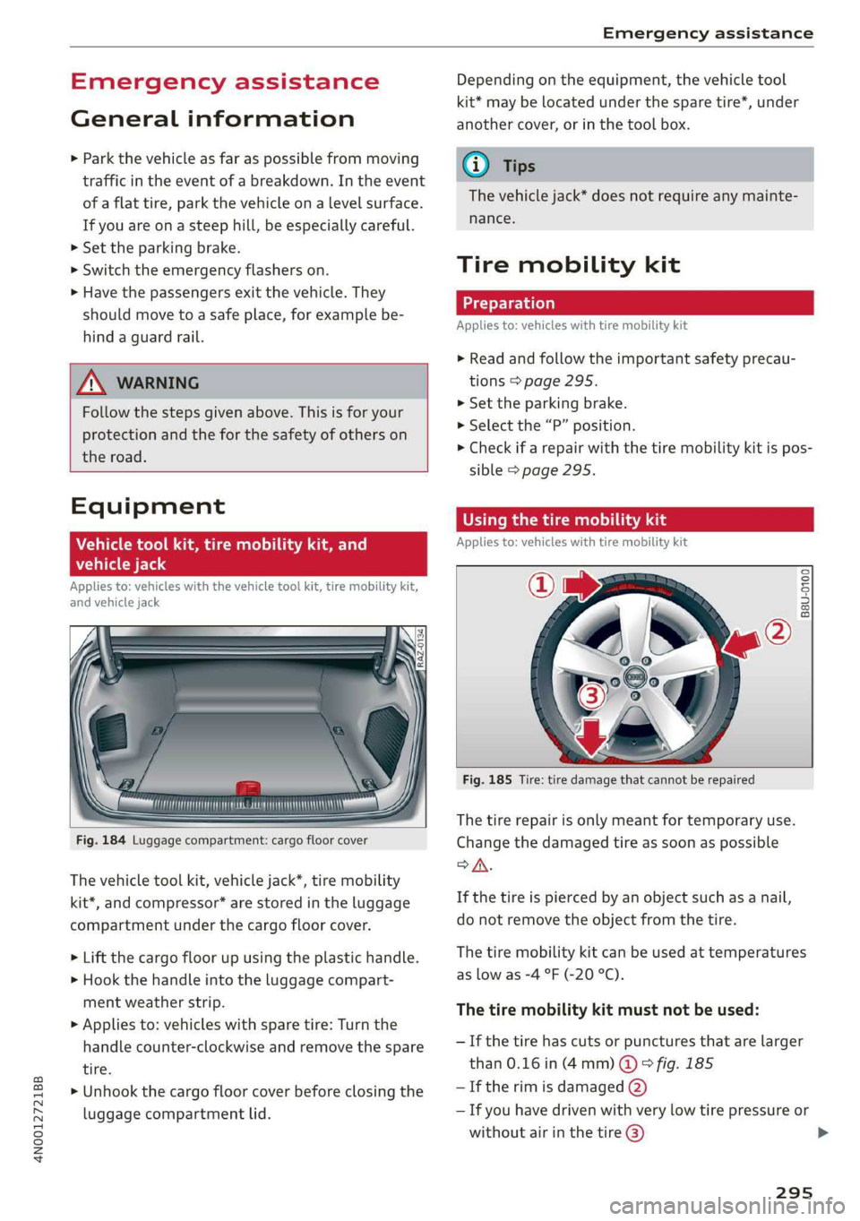 AUDI A8 2019  Owners Manual 