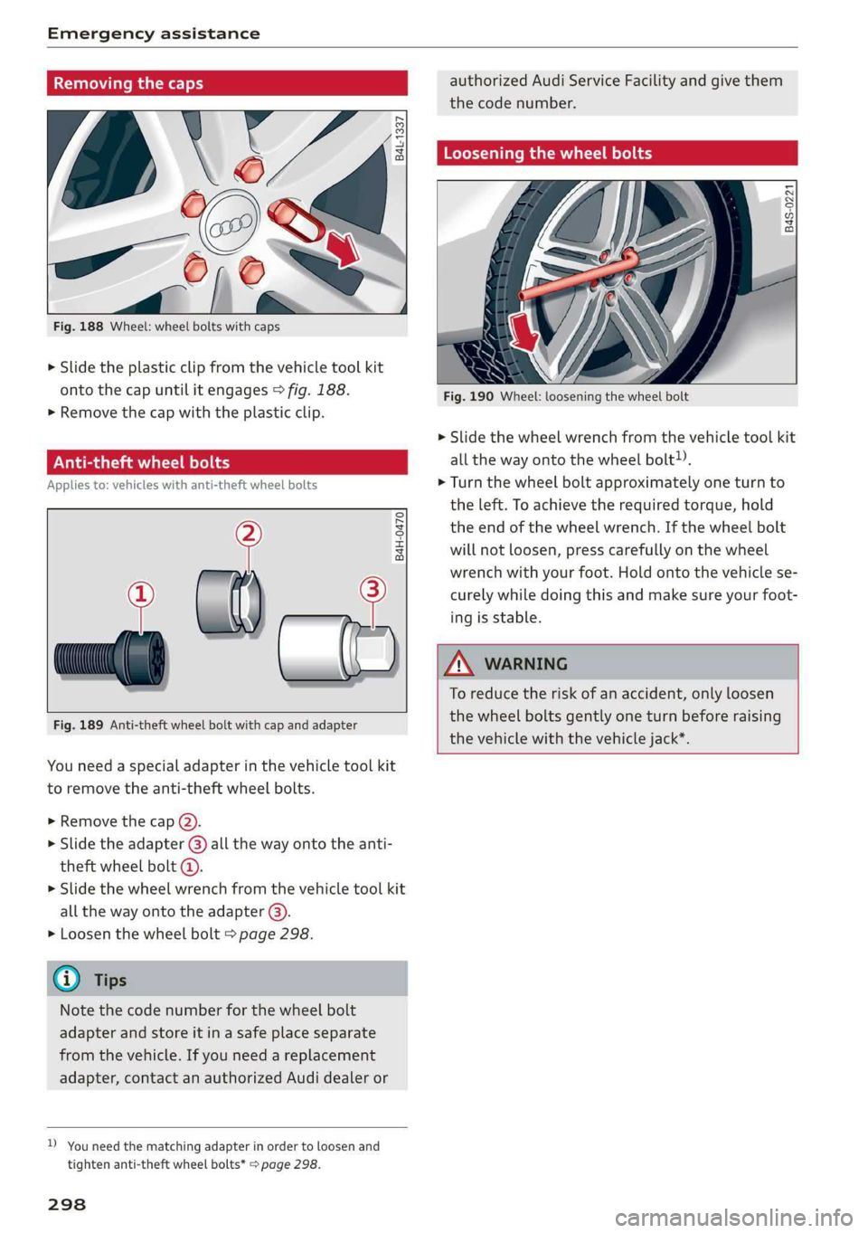 AUDI A8 2019  Owners Manual 