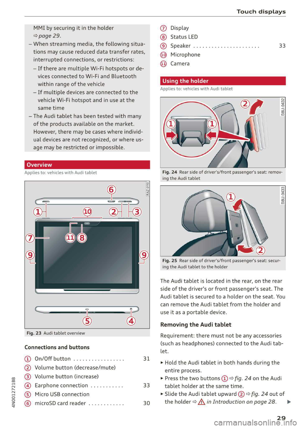 AUDI A8 2019  Owners Manual 