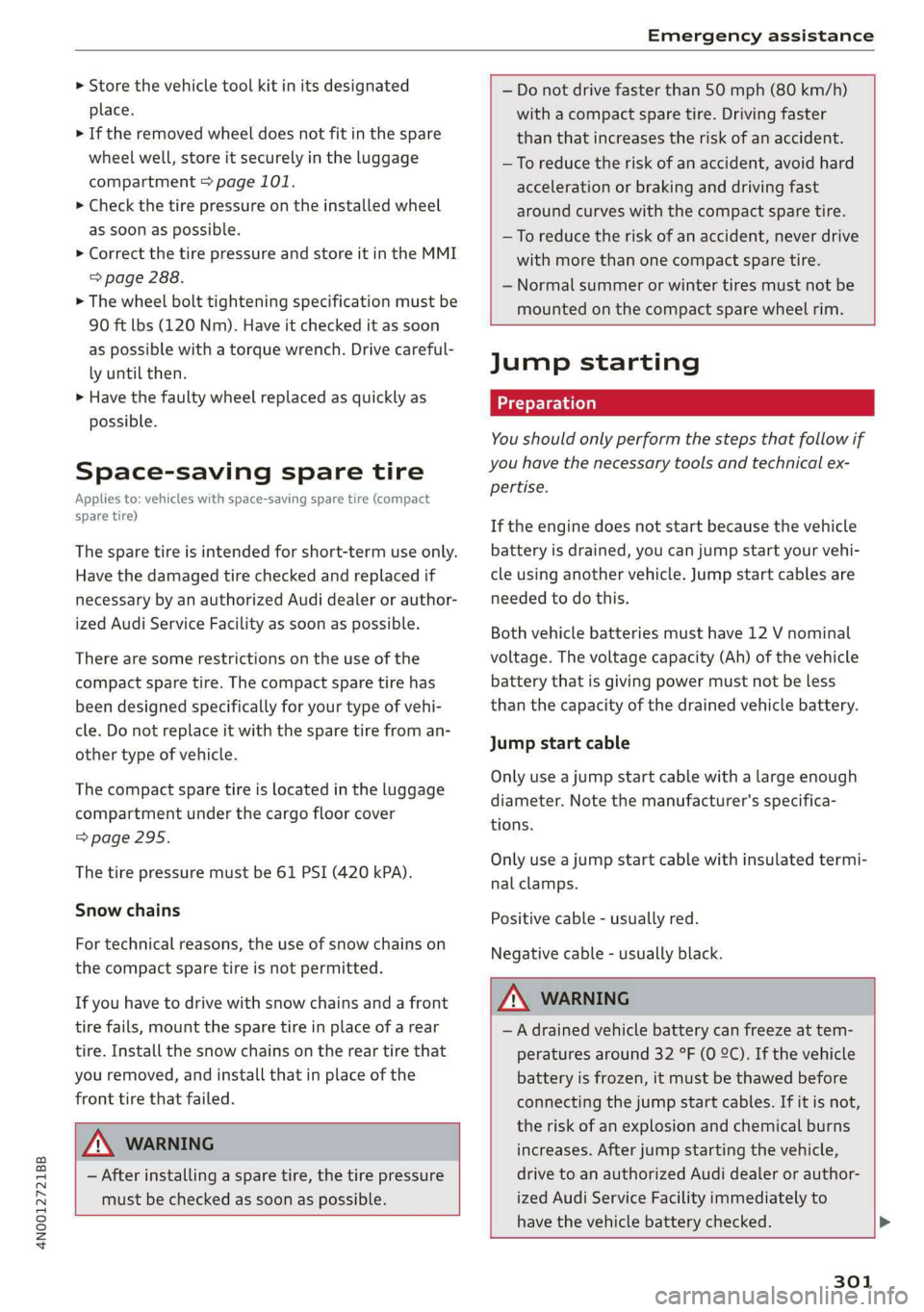 AUDI A8 2019  Owners Manual 