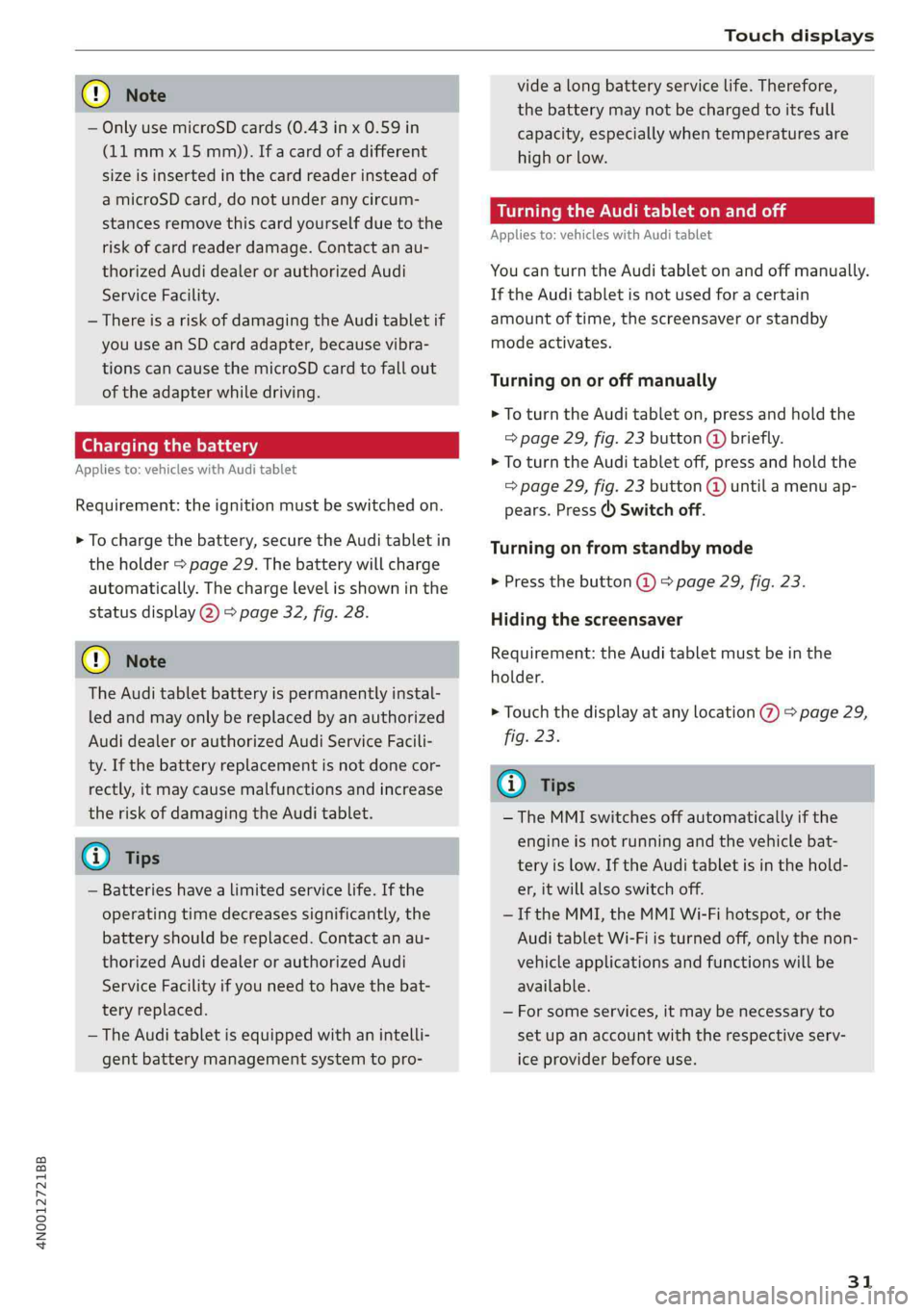 AUDI A8 2019  Owners Manual 