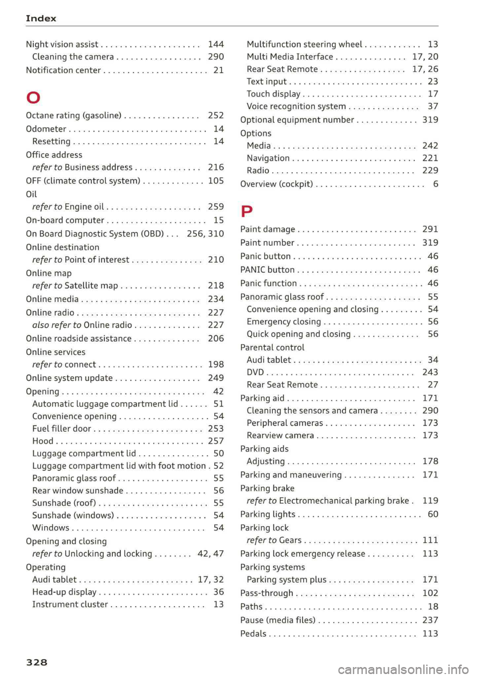 AUDI A8 2019  Owners Manual 