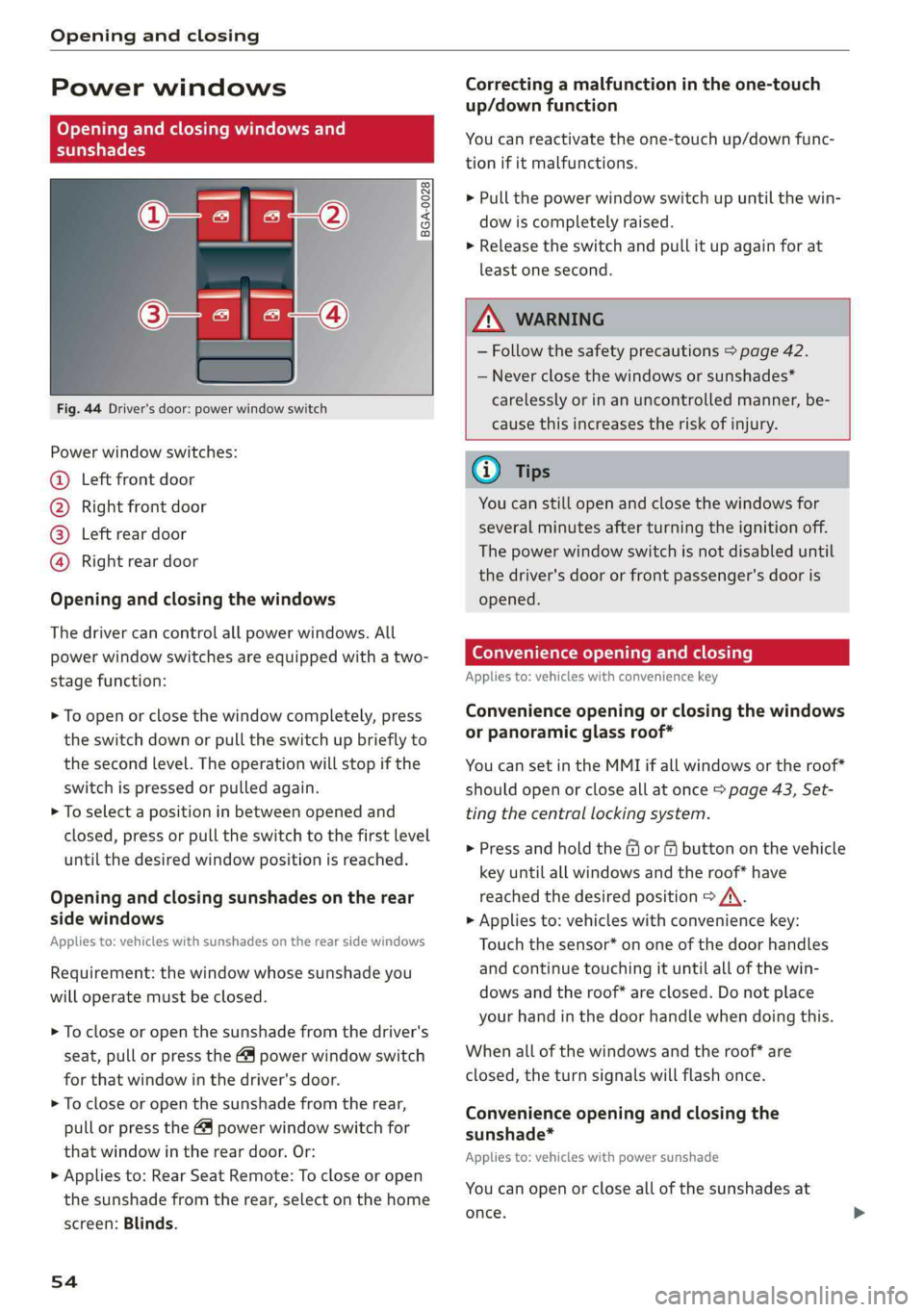 AUDI A8 2019  Owners Manual 