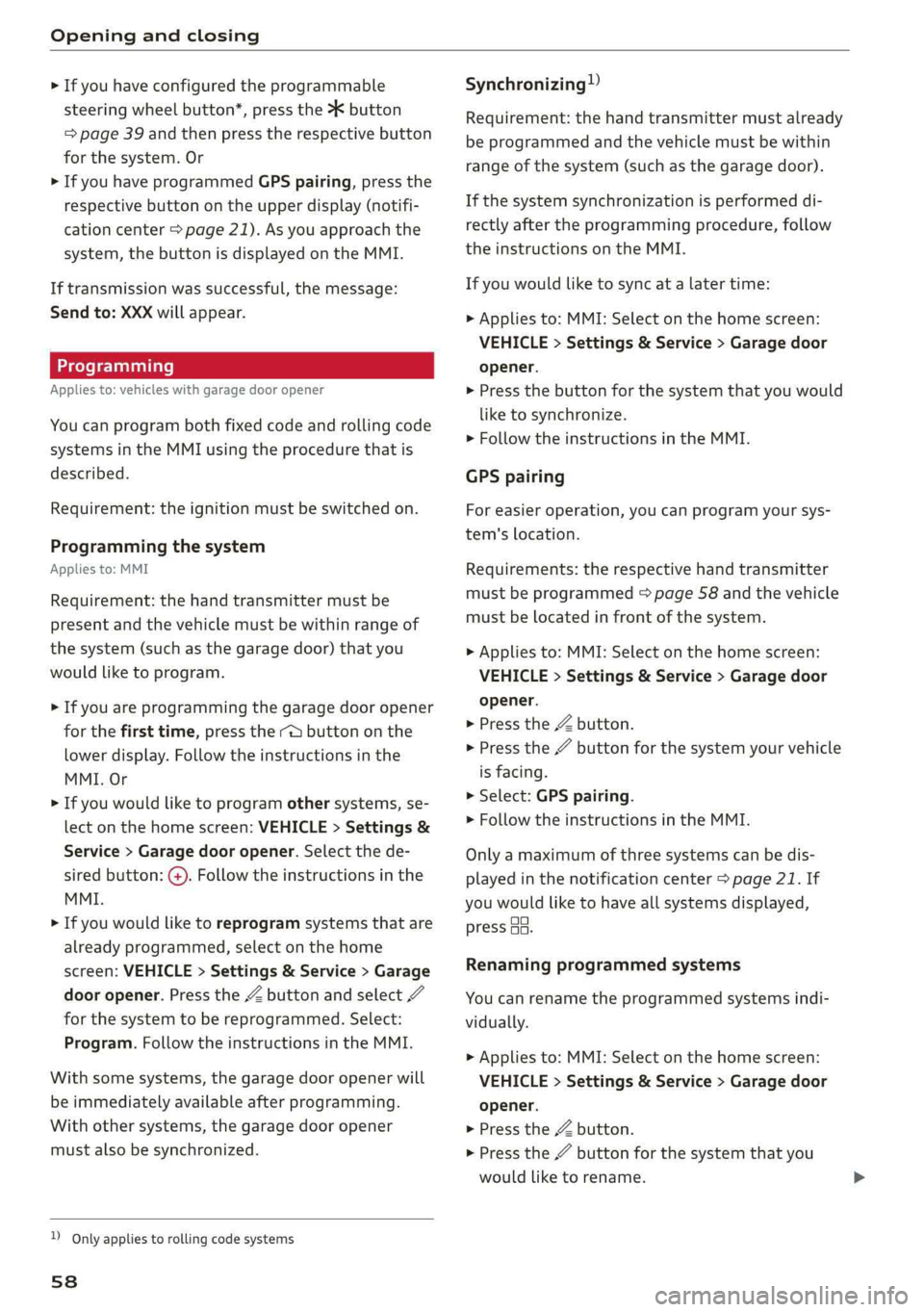 AUDI A8 2019  Owners Manual 