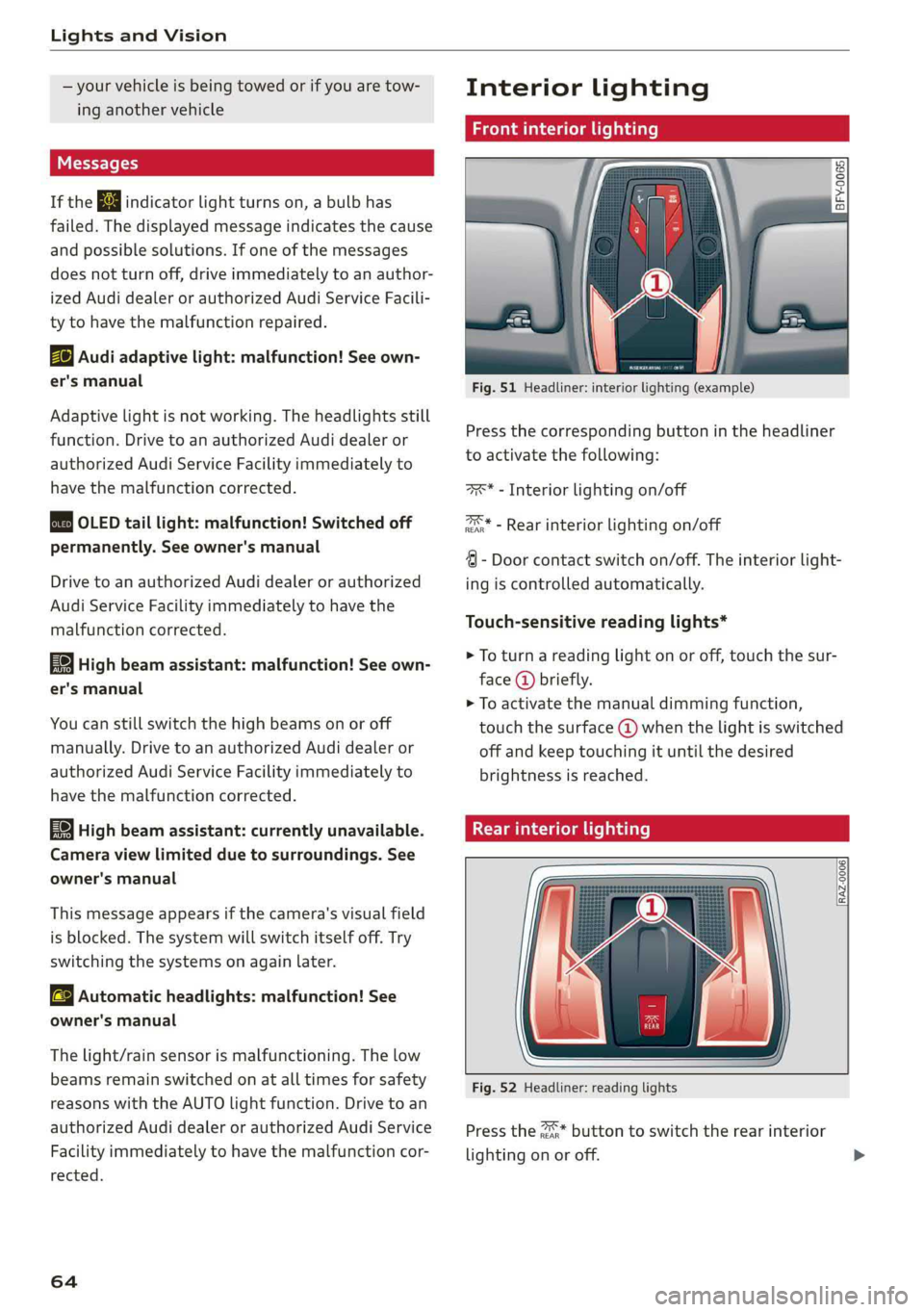 AUDI A8 2019  Owners Manual 