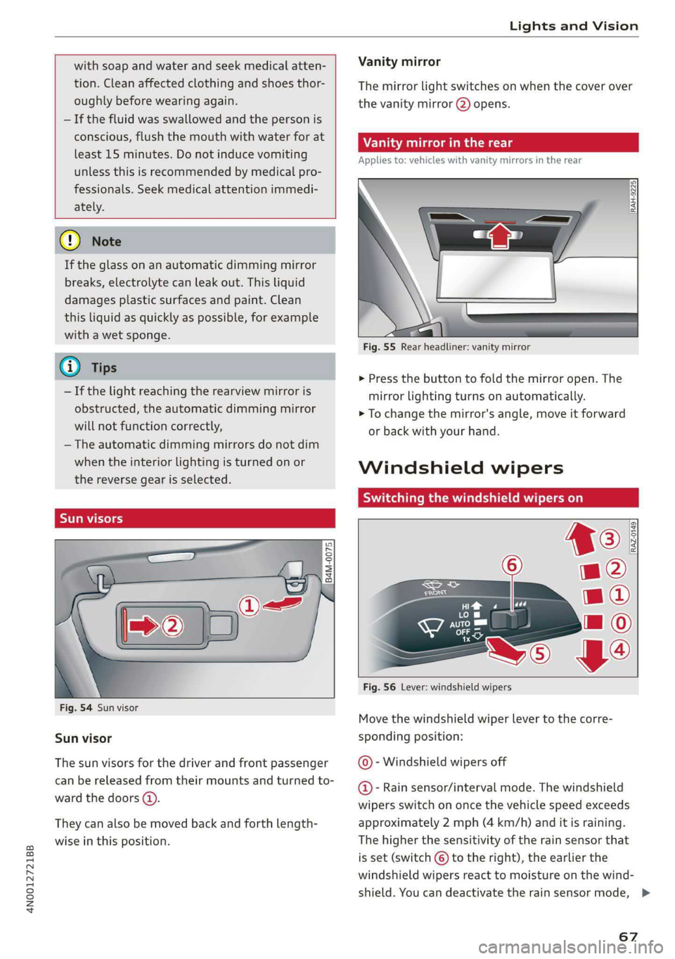 AUDI A8 2019  Owners Manual 