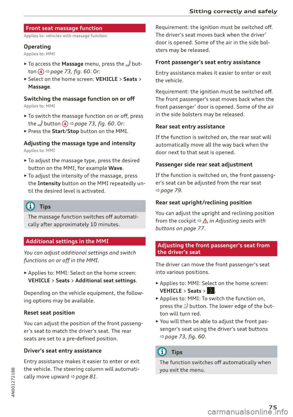 AUDI A8 2019  Owners Manual 