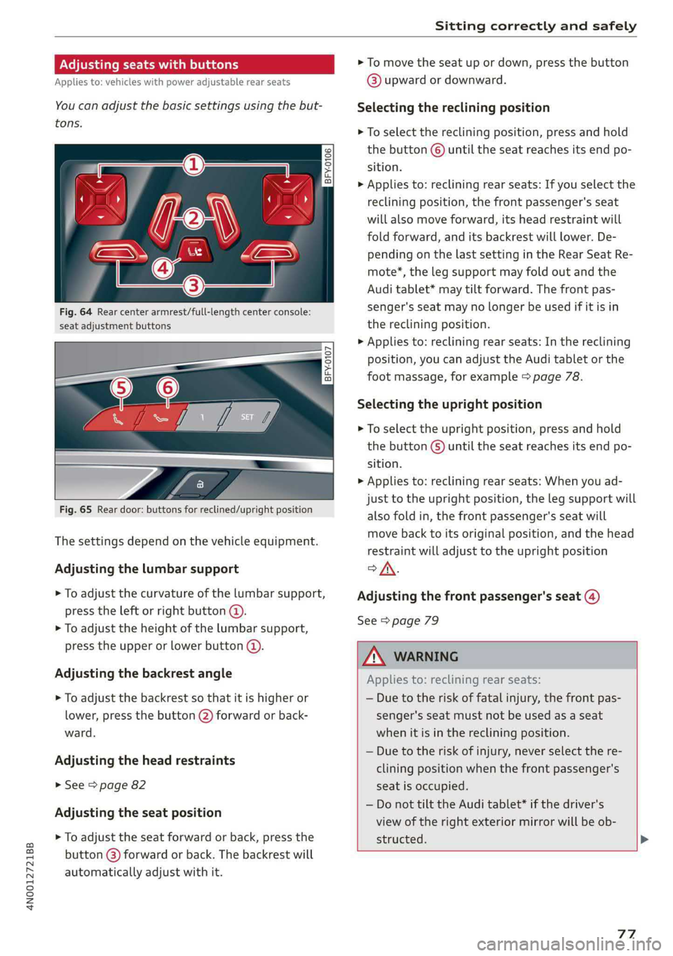 AUDI A8 2019  Owners Manual 