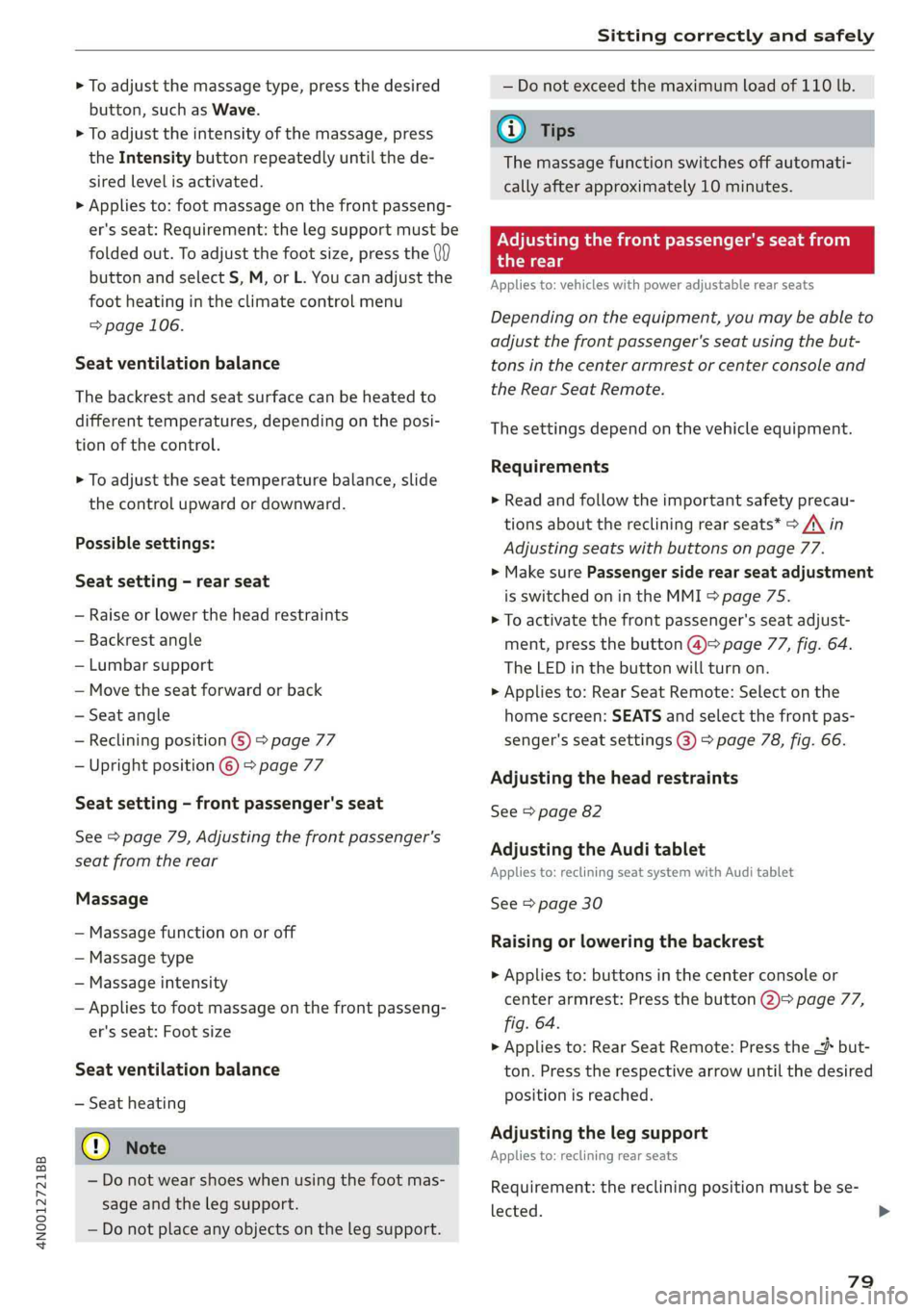 AUDI A8 2019  Owners Manual 