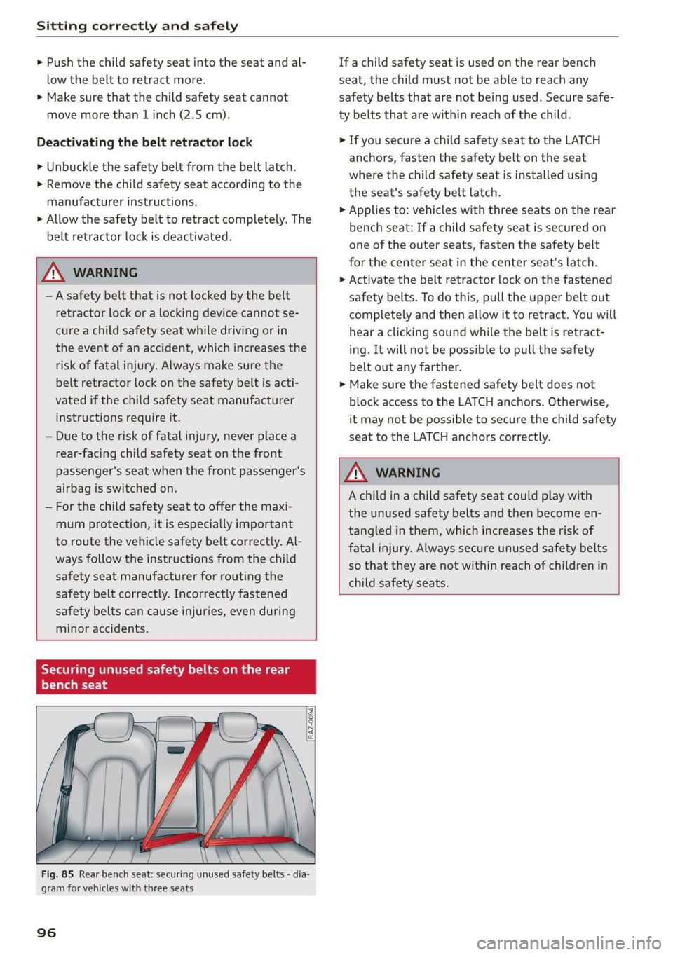 AUDI A8 2019  Owners Manual 