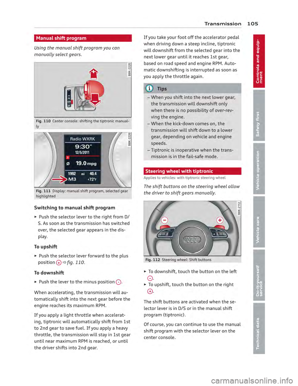 AUDI ALLROAD 2013  Owners Manual 