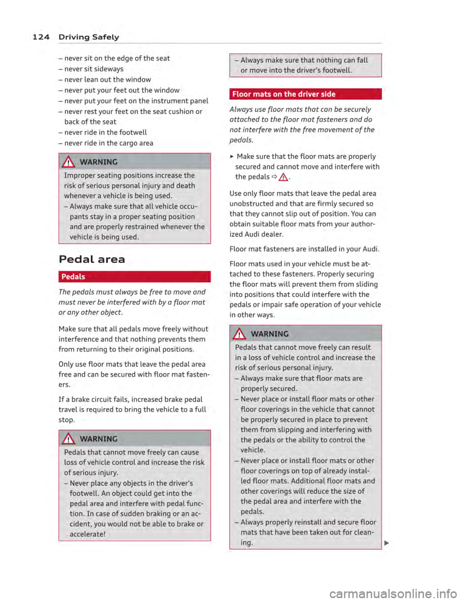AUDI ALLROAD 2013  Owners Manual 