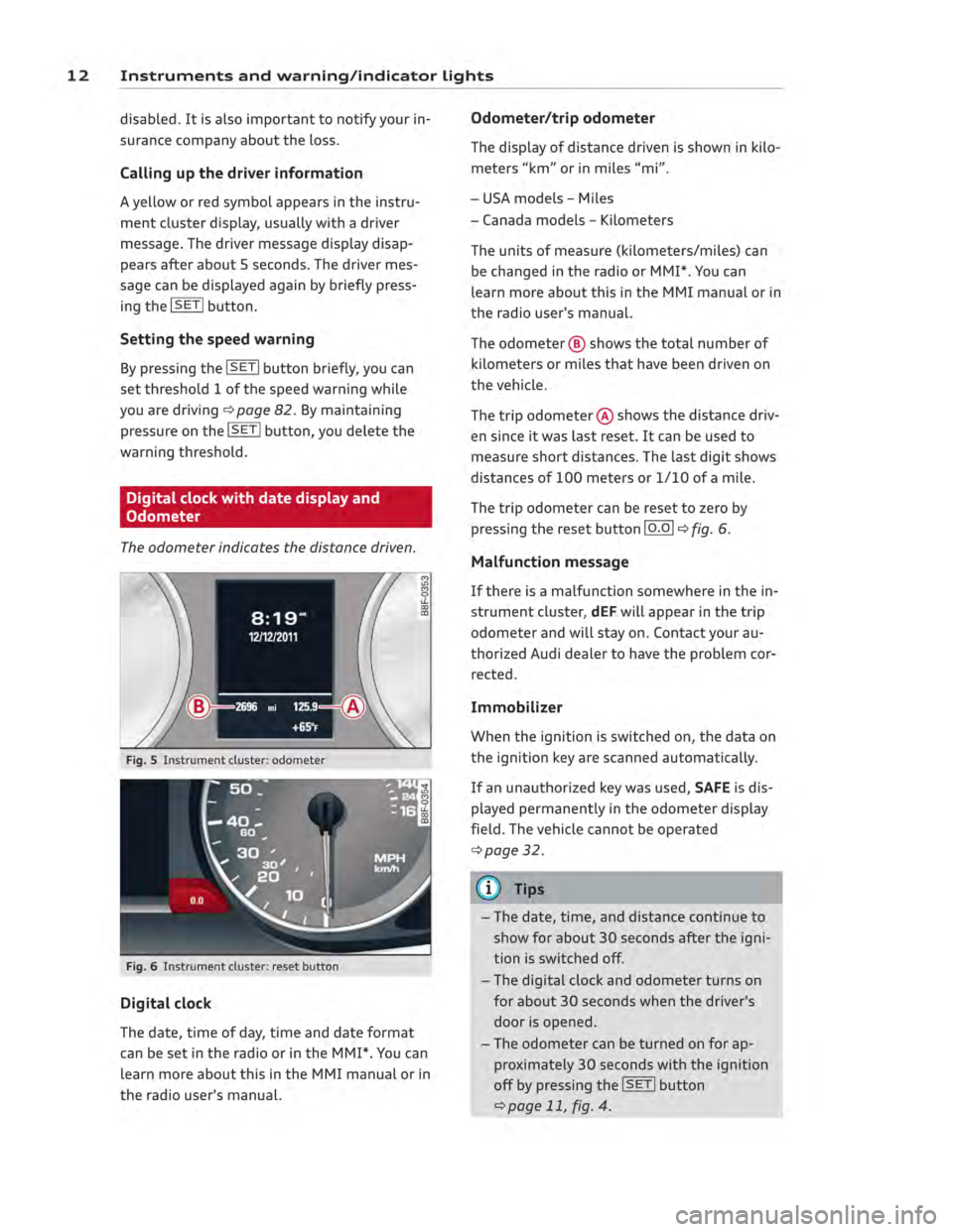 AUDI ALLROAD 2013  Owners Manual 