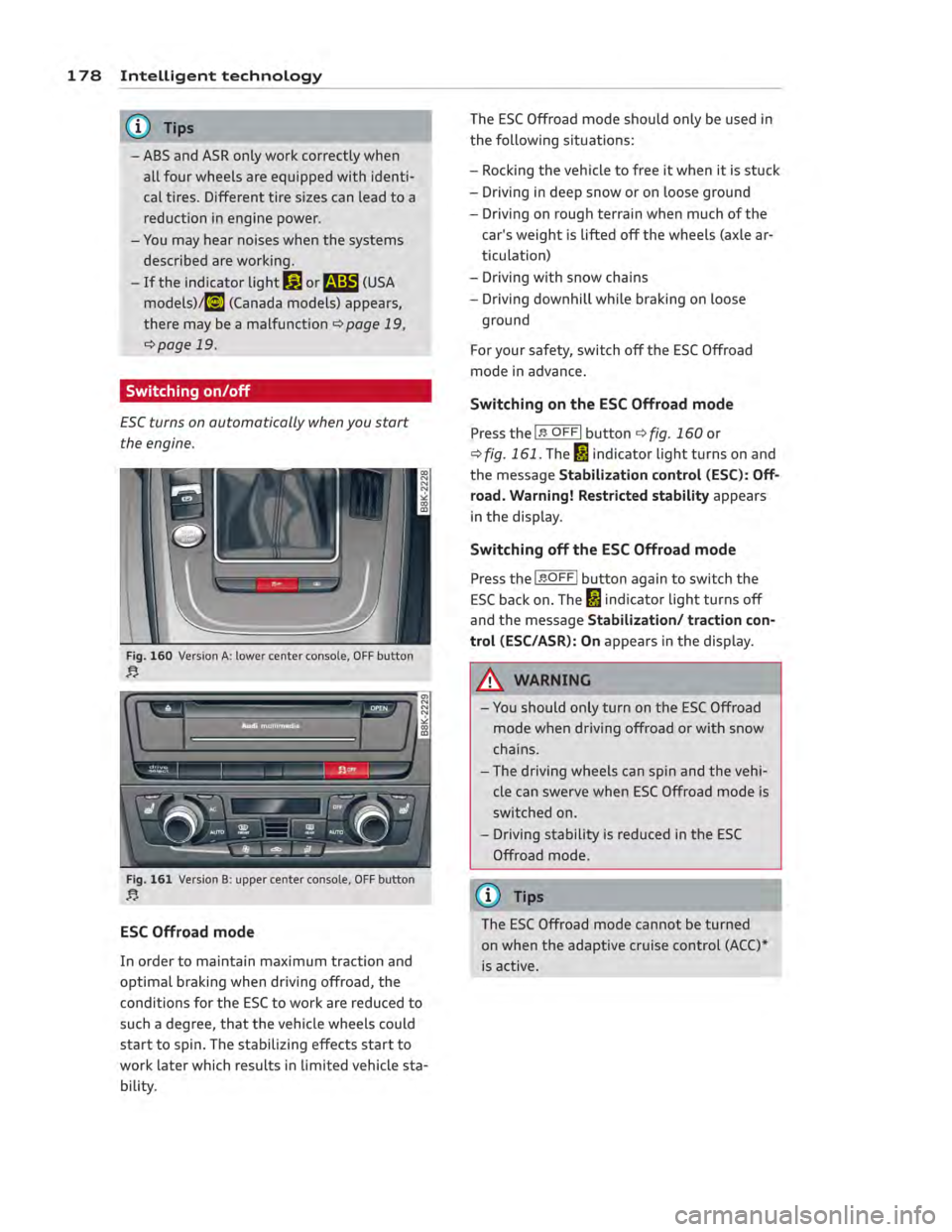 AUDI ALLROAD 2013  Owners Manual 