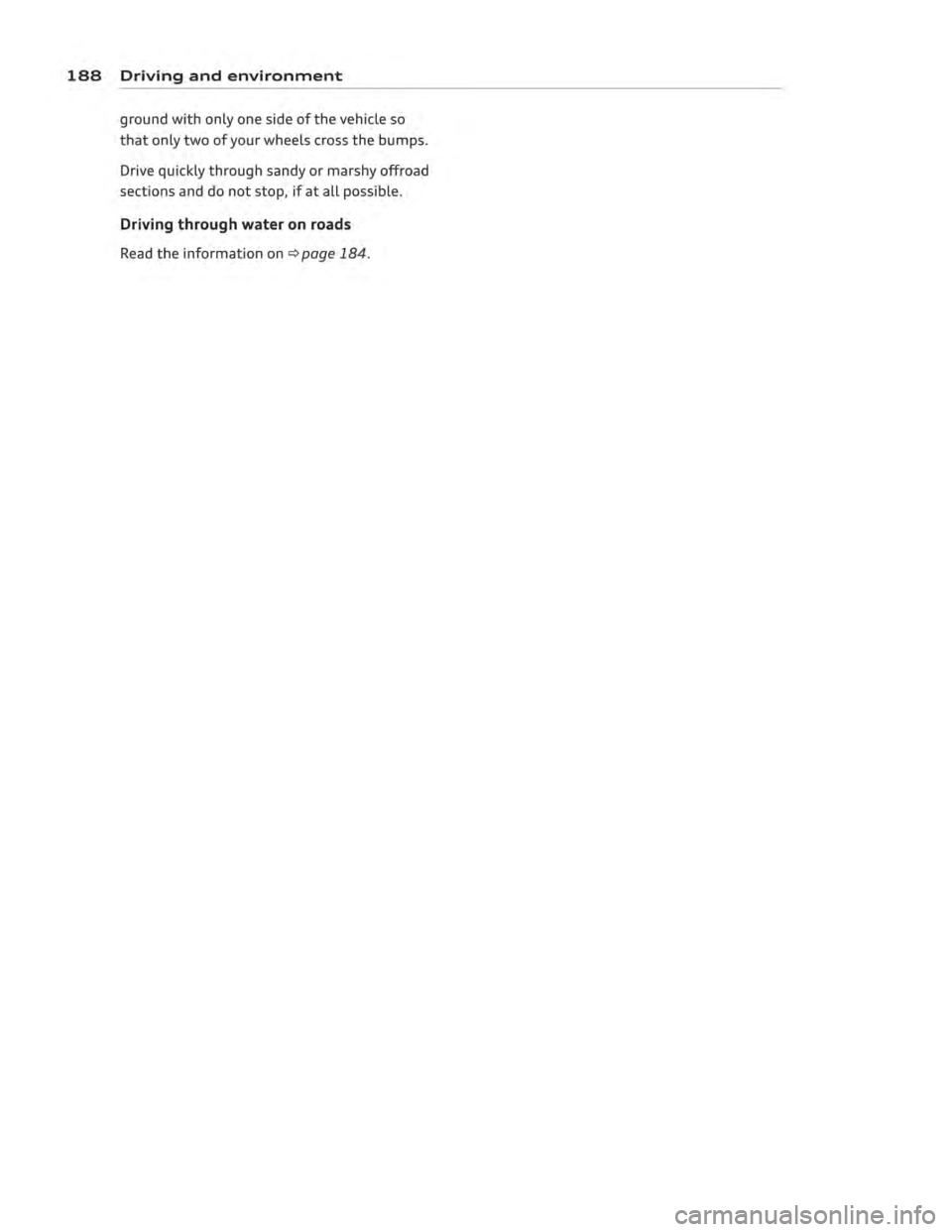 AUDI ALLROAD 2013  Owners Manual 