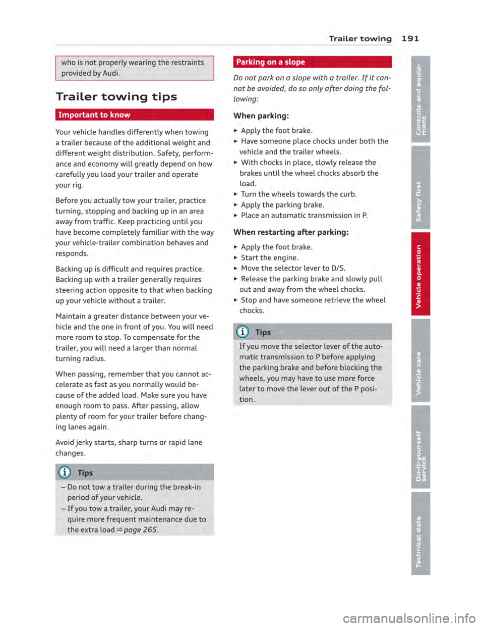 AUDI ALLROAD 2013  Owners Manual 