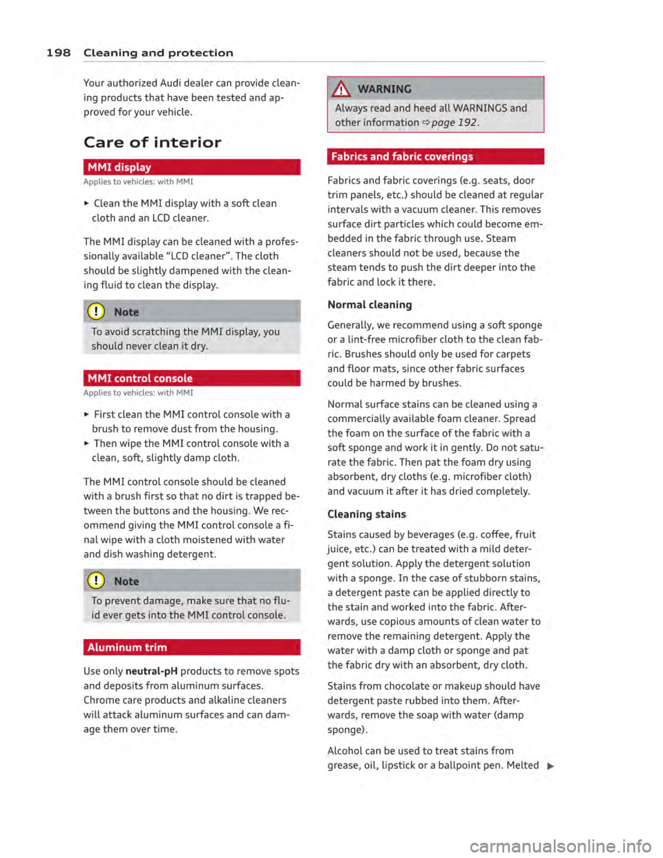 AUDI ALLROAD 2013  Owners Manual 