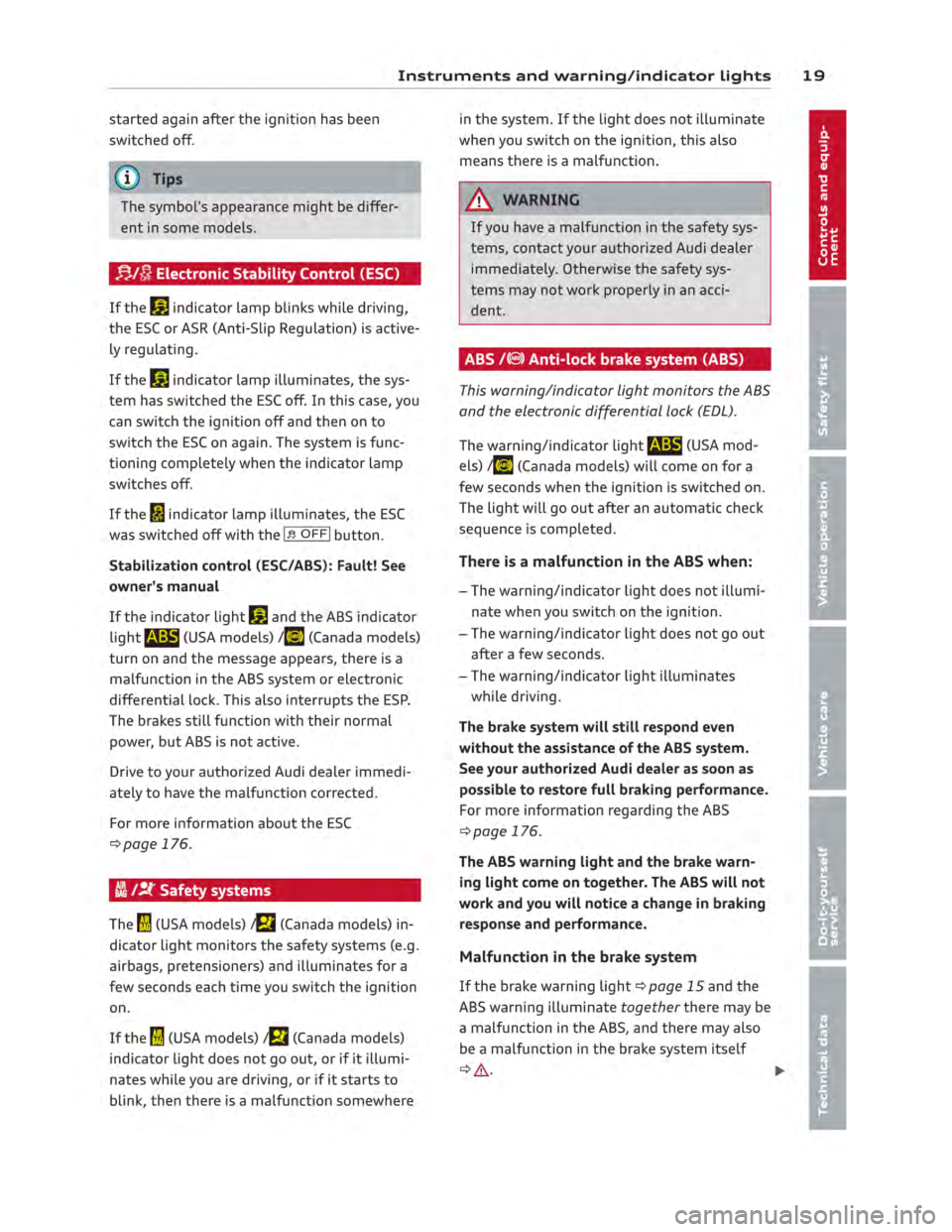 AUDI ALLROAD 2013  Owners Manual 