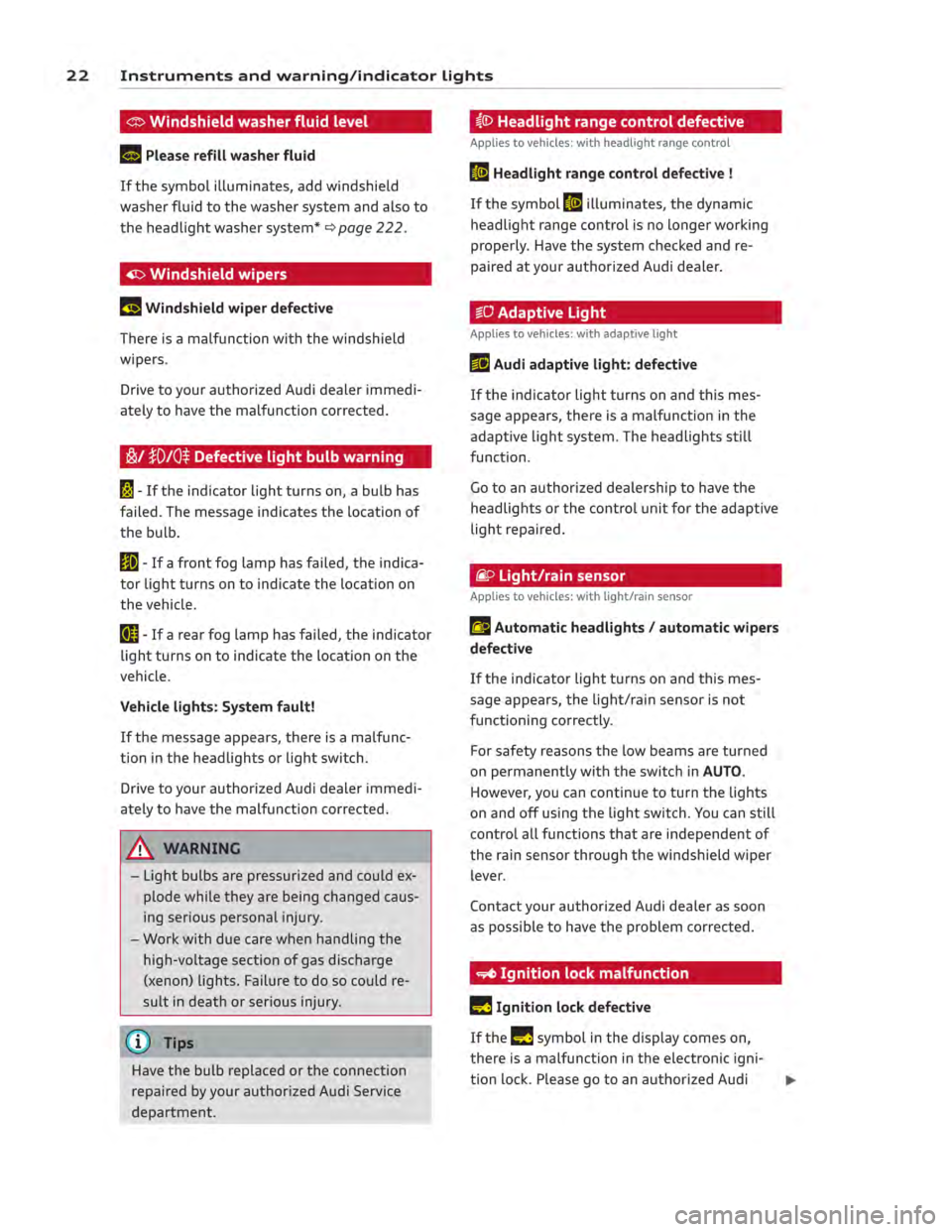 AUDI ALLROAD 2013  Owners Manual 