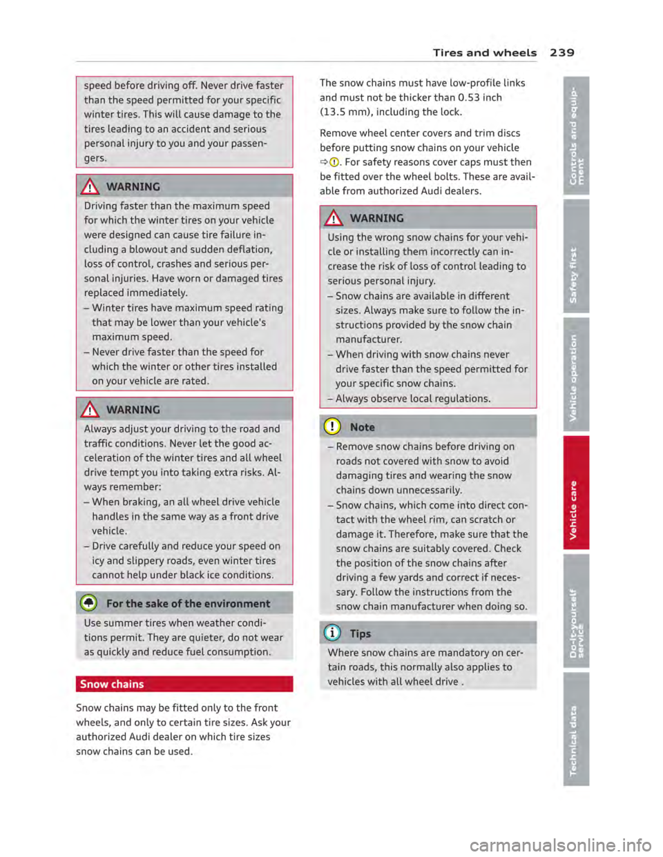 AUDI ALLROAD 2013  Owners Manual 