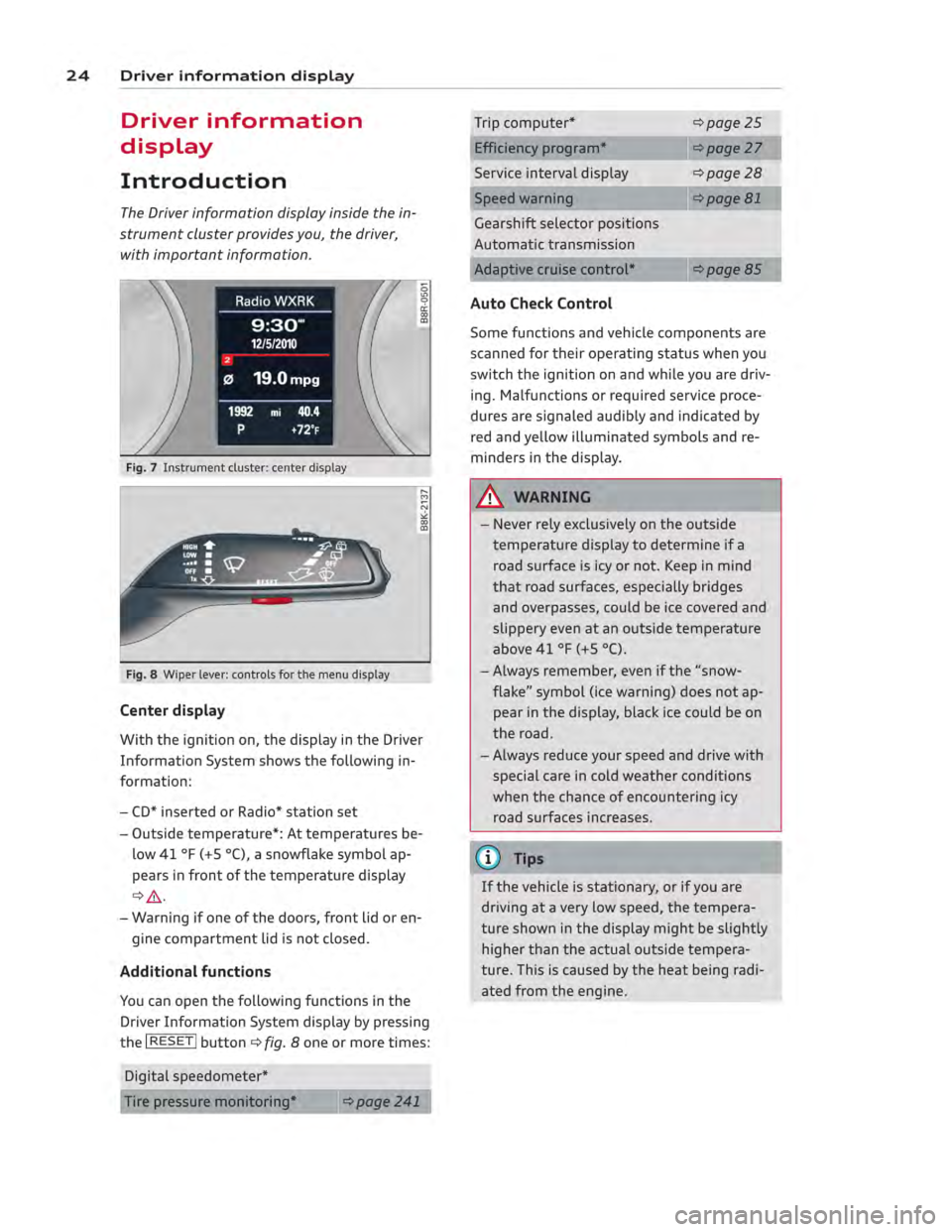 AUDI ALLROAD 2013  Owners Manual 