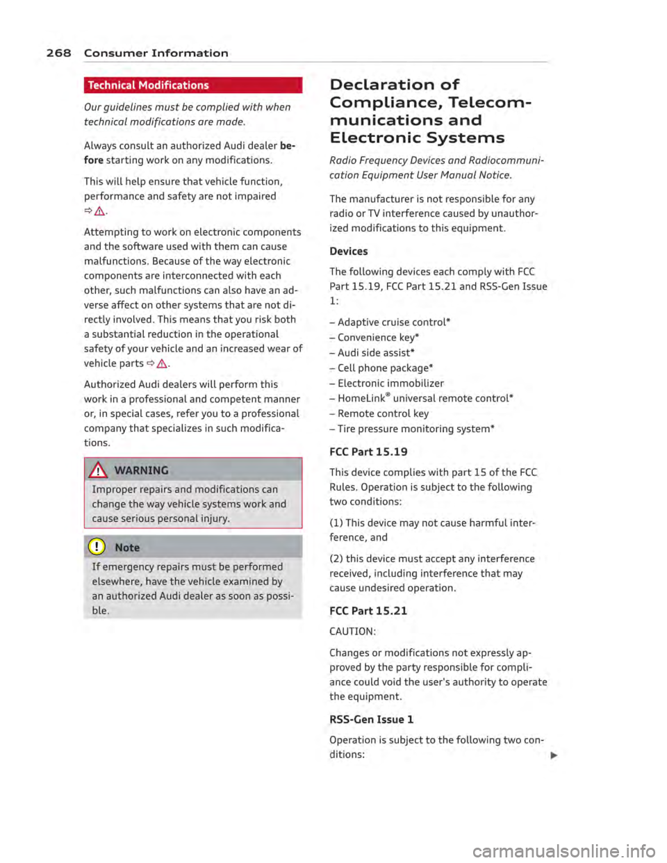 AUDI ALLROAD 2013  Owners Manual 
